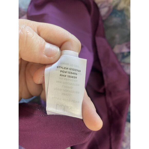 LAST CHANCE Lulus XS Midnight Beauty Black Purple Floral Bustier Mini Dress - Picture 11 of 11